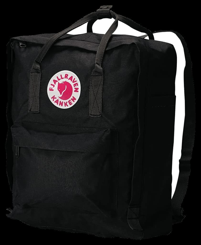 Fjällräven Kånken ryggsekk, sort