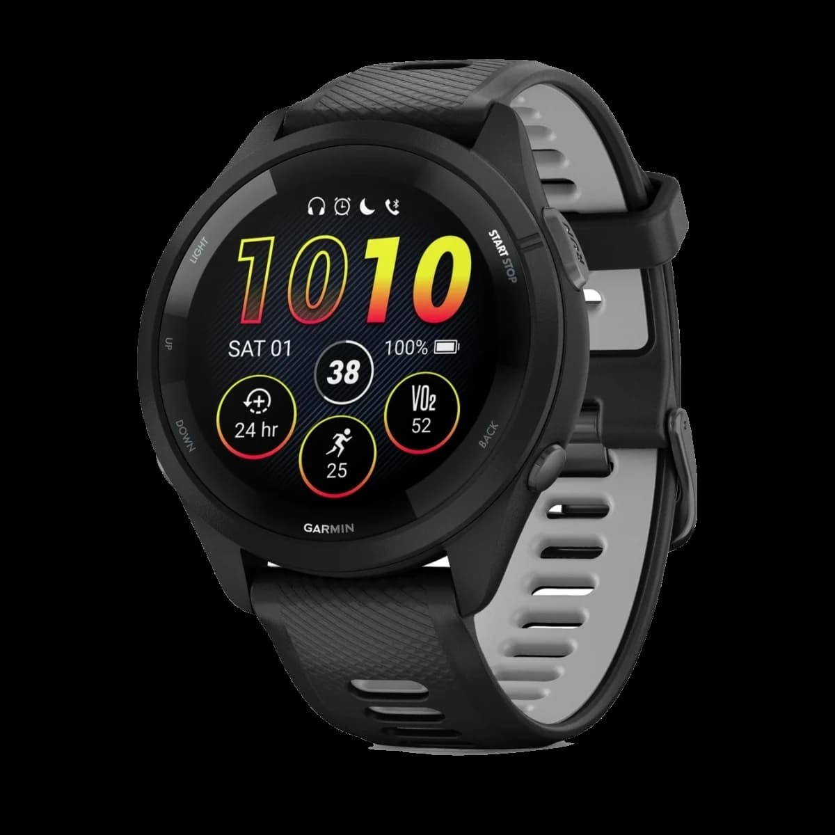 Garmin Forerunner 265 GPS-løpeklokke, svart