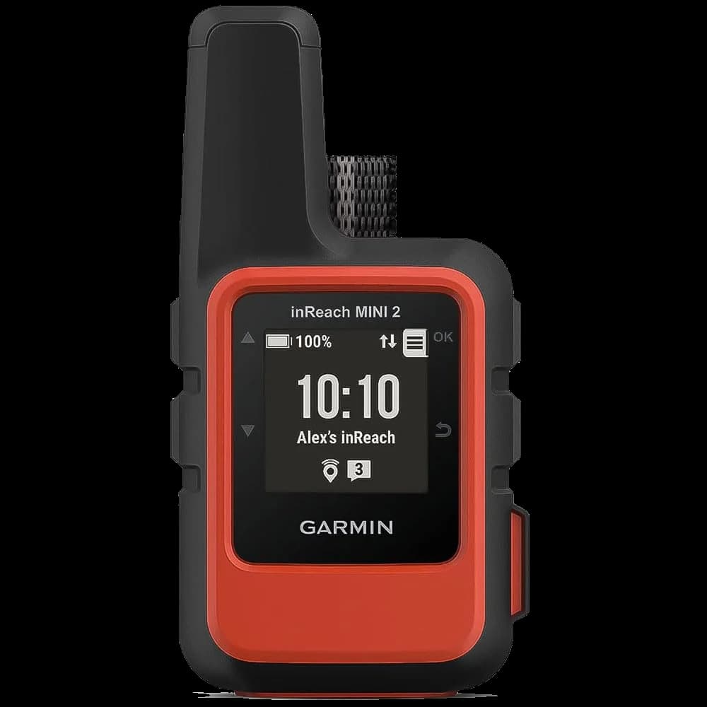 Garmin inReach Mini 2 satellittkommunikator, ildrød