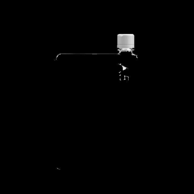 Memobottle A5 flat drikkeflaske 750 ml med silikonhylse, Cool Grey