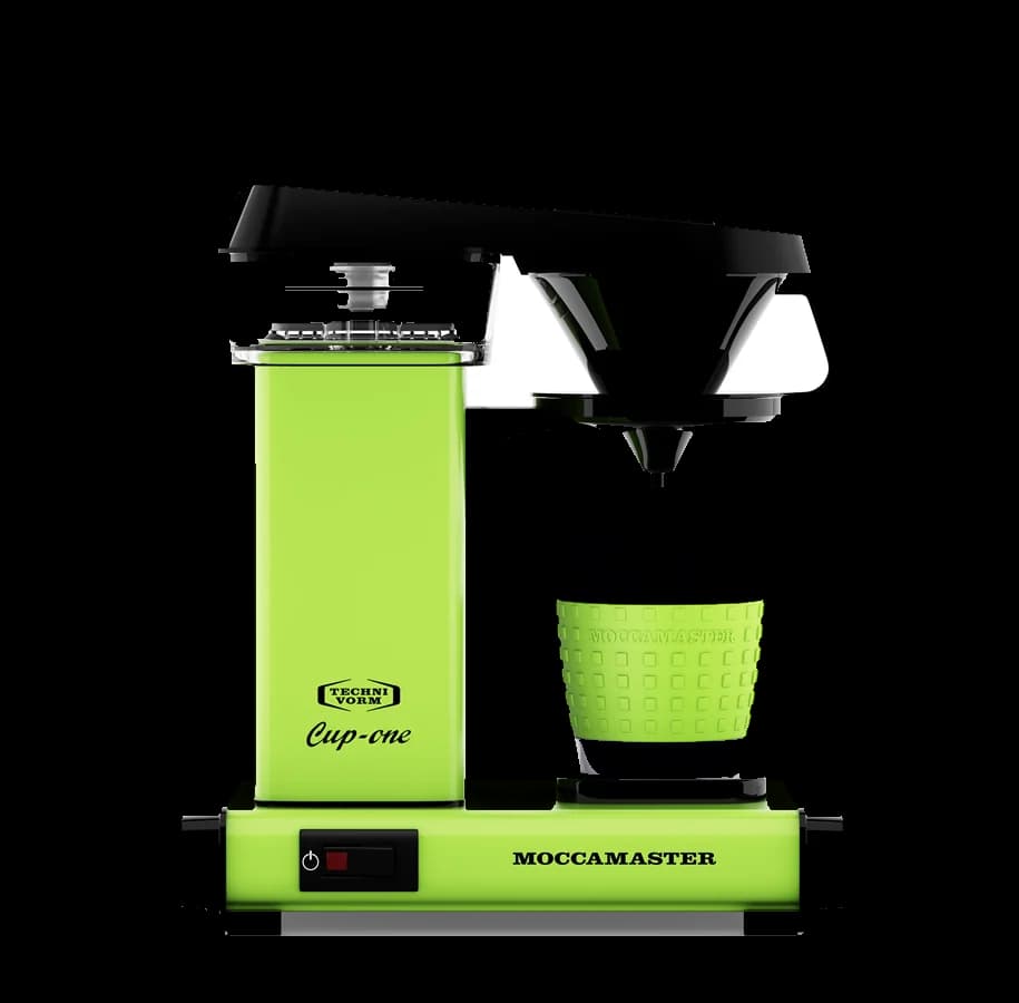 Moccamaster Cup One kaffetrakter, lime green